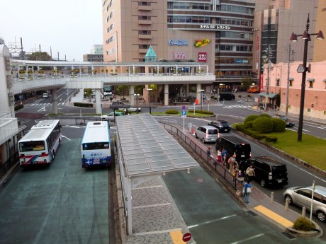 ８月１６日　豊田市駅前